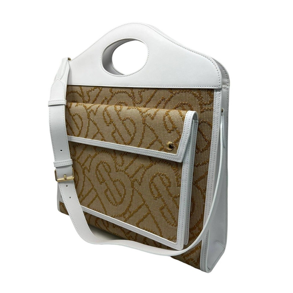Burberry Beige Medium Pocket Bag Shoulder Bag $1490 - Picture 7 of 10